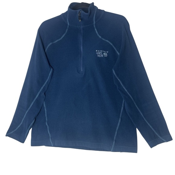 Mountain Hardwear Other - Mountain Hardwear Polartec Fleece Pullover Sweater  Men's Medium Blue 1/4 Zip